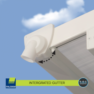 Feria DIY Pergola Kit Integrated Gutter