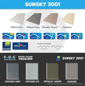 Sunsky 3001 Polycarbonate Digital Colour Visualiser