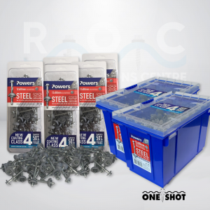 One Shots SDS 12g x 60mm Screws