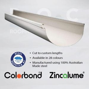 COLORBOND® Roundline Gutter | Roofing Options Centre