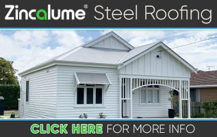 Zincalume Steel Roofing